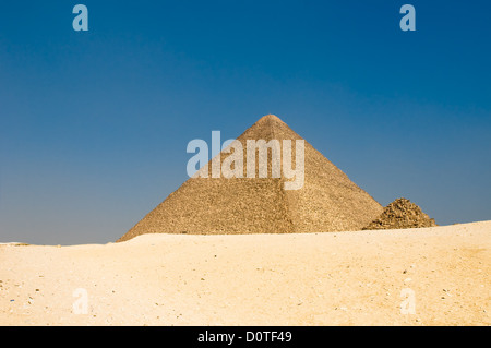 Pyramiden von Giza, Cairo Stockfoto