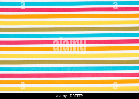 Nahaufnahme von gestreiften Farbe Textur aus einer Tapete Stockfoto