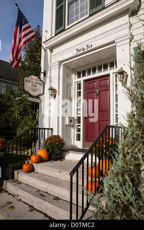 Das White House Inn Bed And Breakfast in Cooperstown, New York Stockfoto