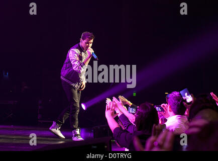 29. November 2012 - Los Angeles, Kalifornien, USA - Sänger Preis Royce führt im Nokia Theater in Los Angeles, Kalifornien heute Donnerstag 28 November 2012.ARMANDO ARORIZO/PI (Credit-Bild: © Armando Arorizo/Prensa Internacional/ZUMAPRESS.com) Stockfoto