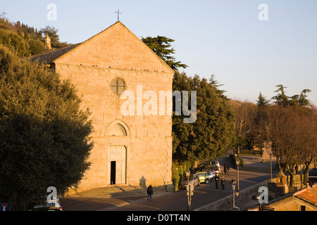 Europa, Italien, Toskana, Cortona, Kirche St. domenico Stockfoto