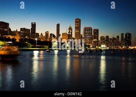 Sommer in Chicago Stockfoto