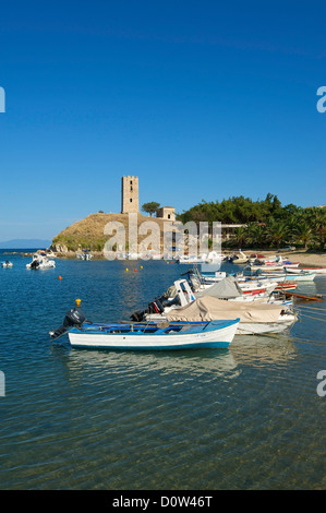 Chalkidiki Griechenland Chalkidiki Reisen Urlaub Europa Europäische Tag birgt Nea Fokea Cassandra Hafen Angeln Angeln Stockfoto