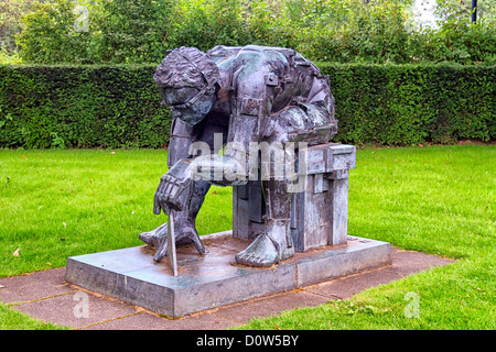 Master of the Universe von Eduardo Paolozzi, Edinburgh, Schottland Stockfoto