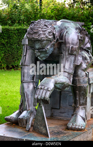 Master of the Universe von Eduardo Paolozzi, Edinburgh, Schottland Stockfoto