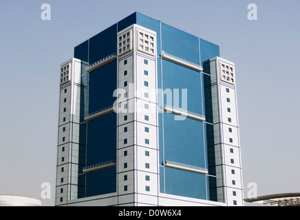 Fassade eines Bürogebäudes, Gurgaon, Haryana, Indien Stockfoto