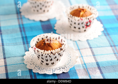 Leckere hausgemachte muffins Stockfoto