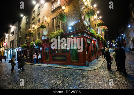 Dublin, Irland, Pub-The Temple Bar in der Temple Bar Bezirk Stockfoto