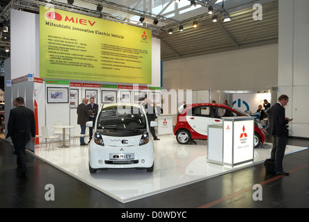 ECarTec München - internationale Fachmesse für Elektromobilitaet Stockfoto