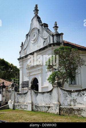 Die alten niederländischen Kirche, Festung Galle, Galle, Sri Lanka Stockfoto