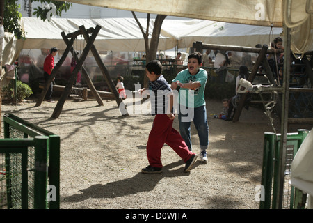 Praça Benedito Calixto Markt, Sao Paulo, Brasilien 2012 Stockfoto