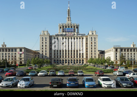 Bukarest, Rumänien, das Haus der freien Presse (Casa Presei Libere) Stockfoto