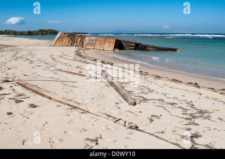 Mengiat Strand, Nusa Dua, Bali, Indonesien Stockfoto