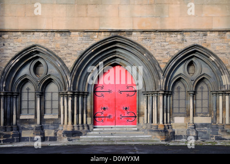 Gotischen Elementen der alten Pfarrkirche Govan in Glasgow Stockfoto