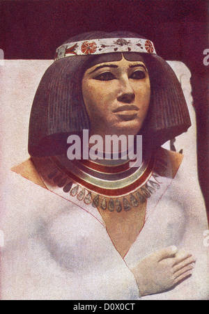 Prinzessin Neferet (Nofret) lebte während der vierten Dynastie. Ihr Mann war Prinz Rahotep, der Sohn des Herrschers Snefru.