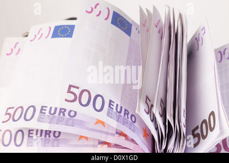 Berlin, Deutschland, 500-Euro-Banknoten Stockfoto