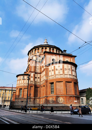 Kloster von Santa Maria della Grazie, Mailand, Lombardei, Italien Stockfoto