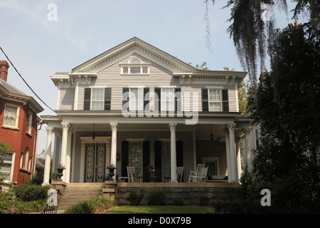 Ein Haus in Macon, Georgia Stockfoto