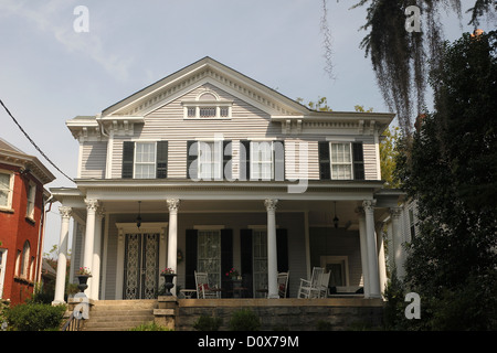 Ein Haus in Macon, Georgia Stockfoto