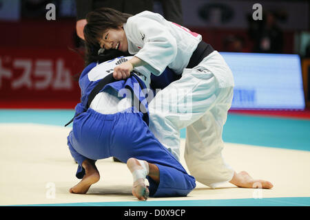 Haruna Asami (JPN), 30. November 2012 - Judo: Grand-Slam-Tokio 2012, Frauen 48 kg Klasse Finale im Yoyogi 1. Gymnasium, Tokio, Japan. (Foto von Yusuke Nakanishi/AFLO SPORT) [1090] Stockfoto