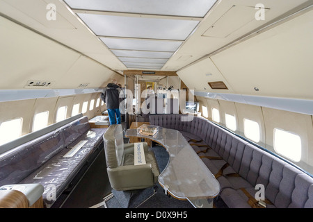 Die ersten Präsidenten Jet "Air Force One", Airpark, The Museum of Flight in Seattle, Washington, USA Stockfoto