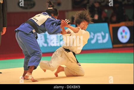 Haruna Asami (JPN), 30. November 2012 - Judo: Grand-Slam-Tokio 2012, Damen-48 kg-Klasse im Yoyogi 1. Gymnasium in Tokio, Japan. (Foto: AFLO) Stockfoto