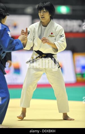 Haruna Asami (JPN), 30. November 2012 - Judo: Grand-Slam-Tokio 2012, Damen-48 kg-Klasse im Yoyogi 1. Gymnasium in Tokio, Japan. (Foto: AFLO) Stockfoto