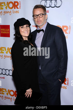 1. Dezember 2012 kommt - Hollywood, Kalifornien, USA - Ricki Lake & Christian Evans, Trevor Live im Palladium statt. (Kredit-Bild: © Lisa O'Connor/ZUMAPRESS.com) Stockfoto
