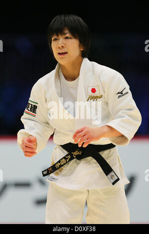 Haruna Asami (JPN), 30. November 2012 - Judo: Grand-Slam-Tokio 2012, Frauen 48 kg Klasse Finale im Yoyogi 1. Gymnasium, Tokio, Japan.  (Foto von Daiju Kitamura/AFLO SPORT) [1045] Stockfoto