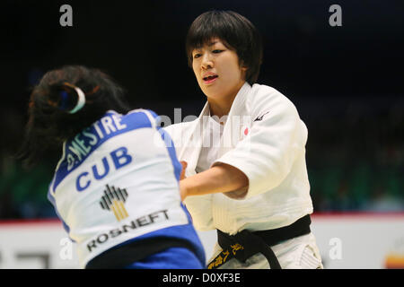 Haruna Asami (JPN), 30. November 2012 - Judo: Grand-Slam-Tokio 2012, Frauen 48 kg Klasse Finale im Yoyogi 1. Gymnasium, Tokio, Japan.  (Foto von Daiju Kitamura/AFLO SPORT) [1045] Stockfoto