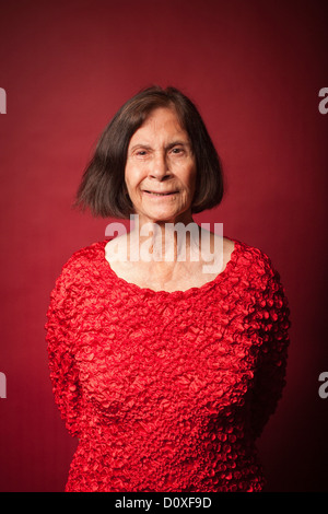 Portrait einer älteren Frau Stockfoto