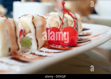 Obst-Rollen Stockfoto