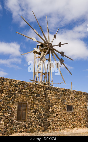 Windmühle, Kanarische Inseln Stockfoto