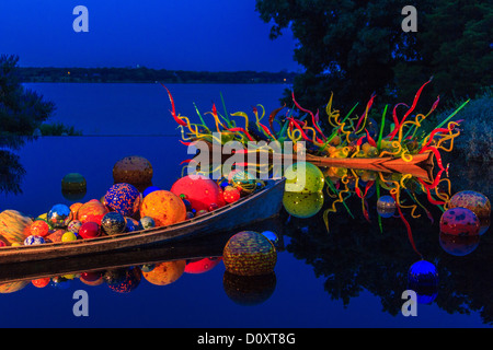 Dale Chihuly im Arboretum Dallas, Dallas, USA, Stockfoto