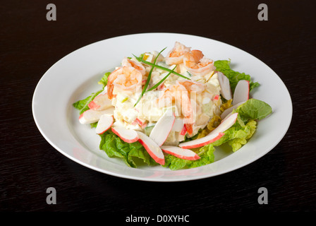 Meer-Salat Stockfoto