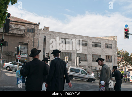 Jerusalem, Mea She'Arim Viertel. Stockfoto