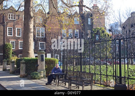 City of London neuer Platz am Gasthaus Lincolns Stockfoto