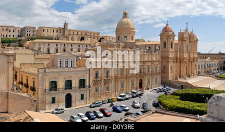 Dom, Kathedrale, Noto, Sizilien, Italien Stockfoto