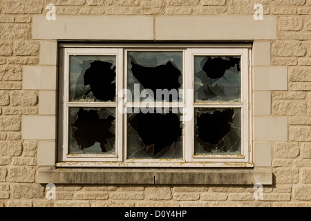 Verlassene Siedlung in der Nähe von Gloucester, England Stockfoto