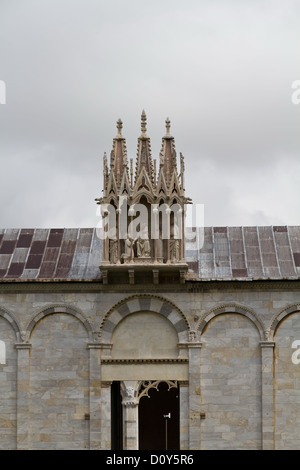 Fassade der Friedhof Camposanto Monumentale in Pisa, Toskana, Italien Stockfoto