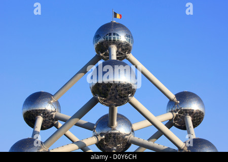 Das Atomium in Brüssel, Belgien Stockfoto