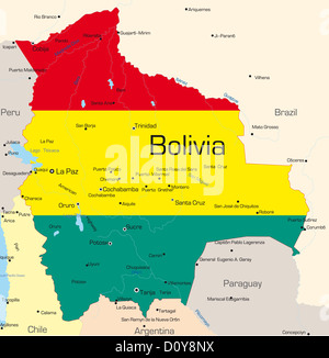 Bolivien Stockfoto