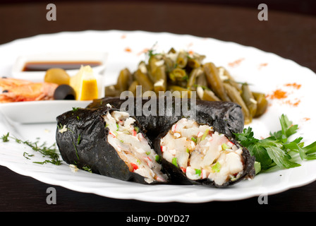 leckeres Fischgericht Stockfoto