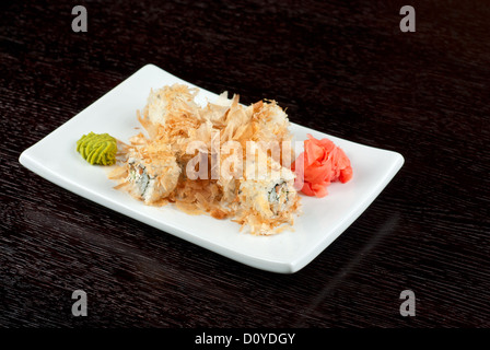 Sushi-Rollen Stockfoto