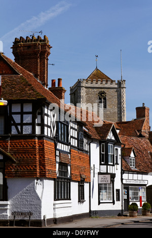 Die High Street, Dorchester-On-Thames, Oxfordshire, England Stockfoto