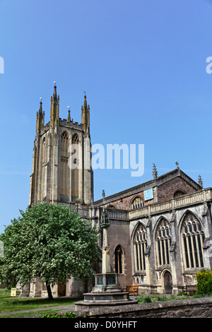 St. Cuthbert Church, Wells, Somerset, England Stockfoto