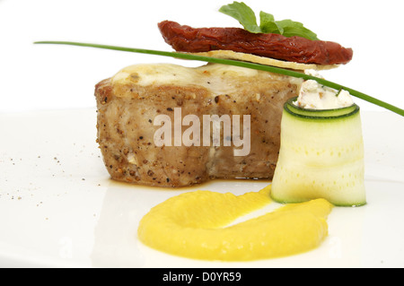 gebackenes Fleisch Stockfoto