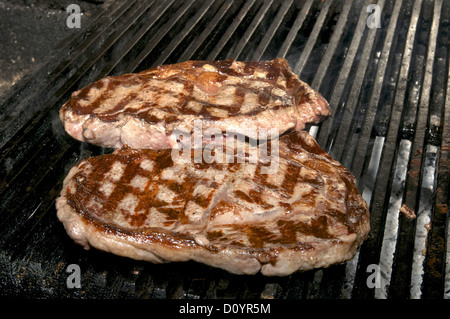 zwei steak Stockfoto