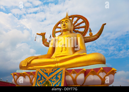 große Buddha-Statue auf Koh samui Stockfoto