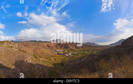 Berge in Teneriffa - Kanarische Stockfoto